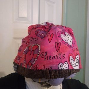 2295 Jeaniemade Short Size Surgery Cap/Do-Rag With Ties in The Back